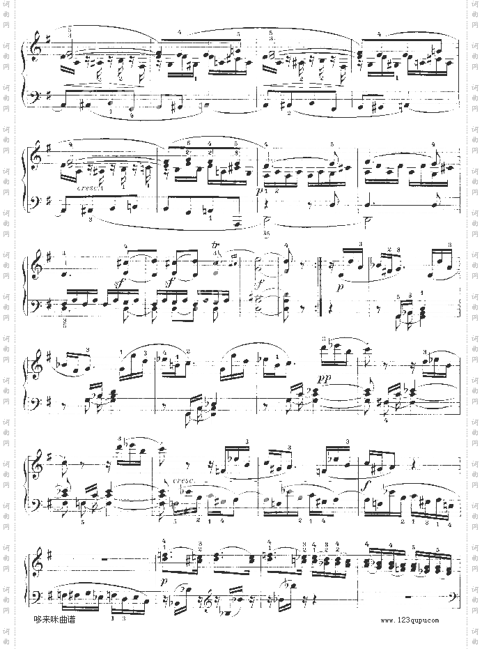 G大调第十钢琴奏鸣曲Op.14No--2-贝多芬