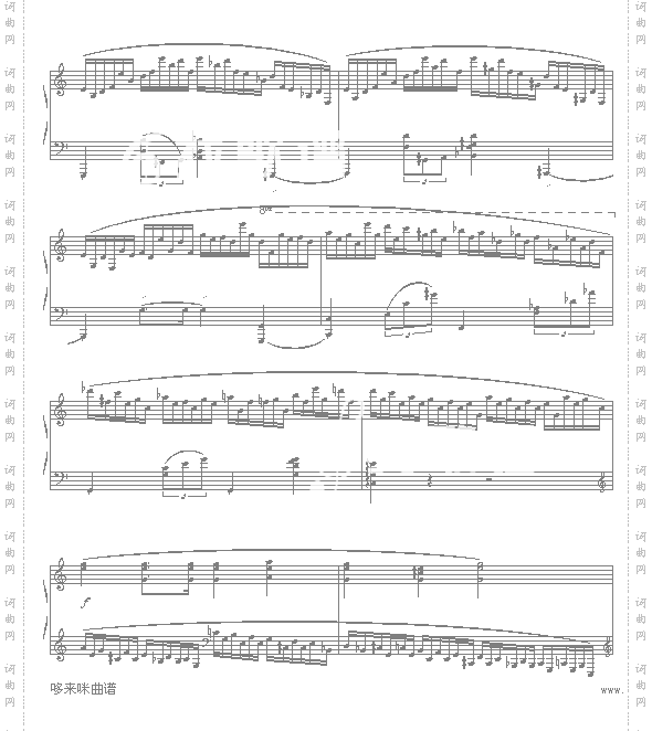 肖邦练习曲第２３首-冬风-肖邦