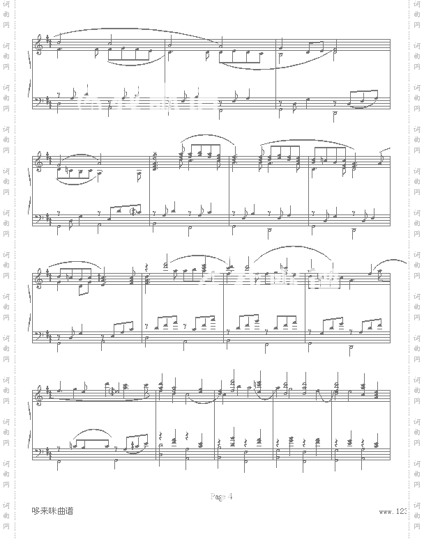 D大调卡农原版-帕赫贝尔-Pachelbel