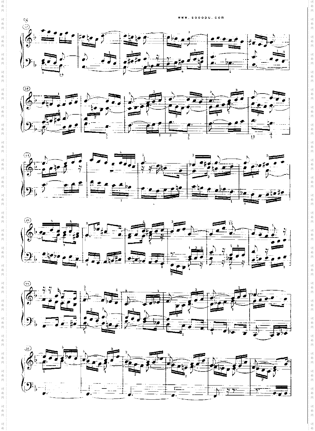巴赫平均律曲集第二册第11首键盘类钢琴