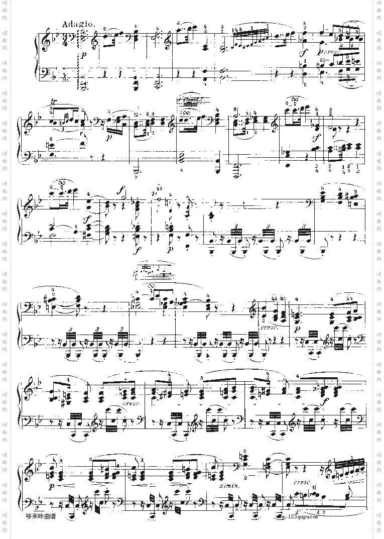 暴风雨-d小调第十七钢琴奏鸣曲-Op.31—2-贝多芬