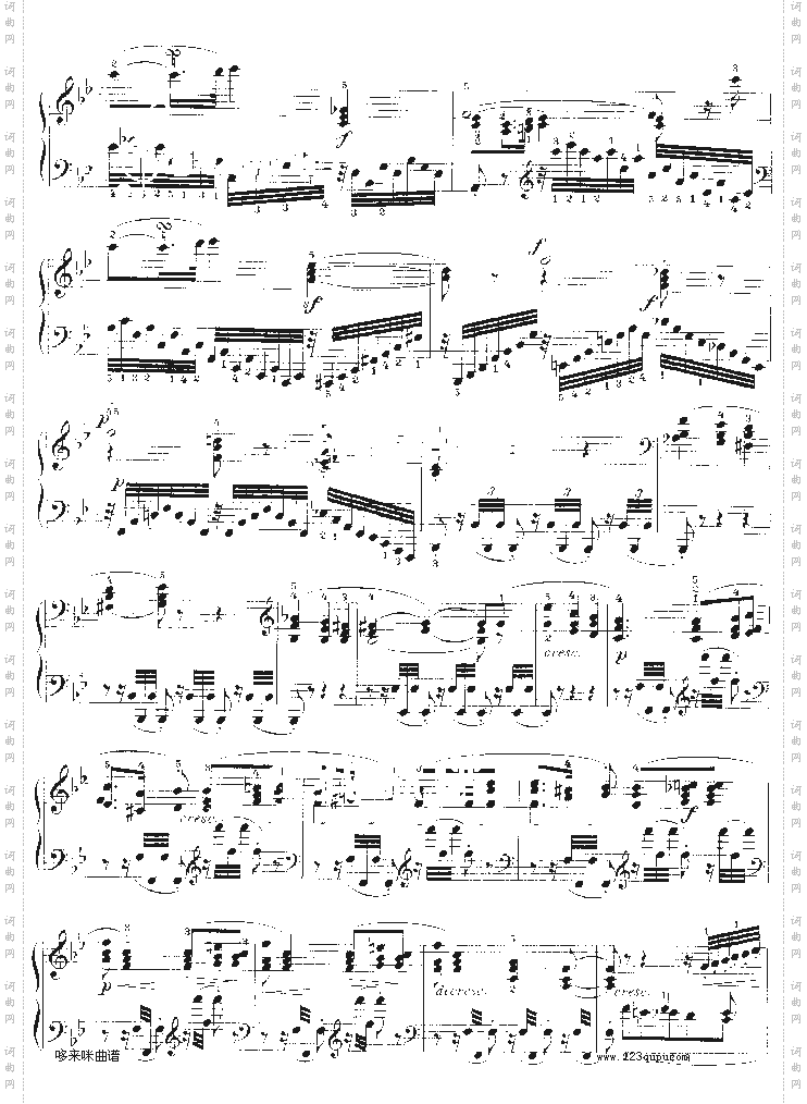 暴风雨-d小调第十七钢琴奏鸣曲-Op.31—2-贝多芬