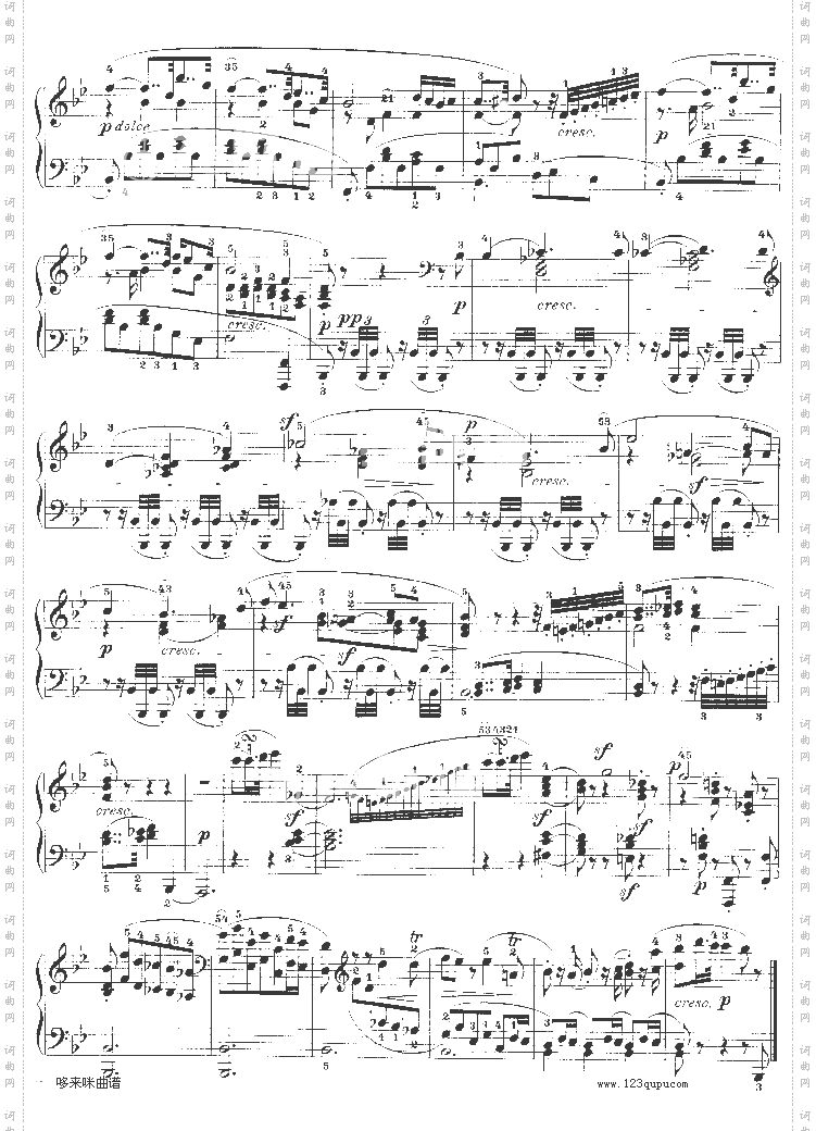 暴风雨-d小调第十七钢琴奏鸣曲-Op.31—2-贝多芬