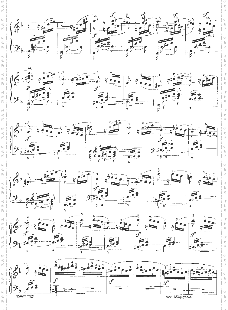 暴风雨-d小调第十七钢琴奏鸣曲-Op.31—2-贝多芬