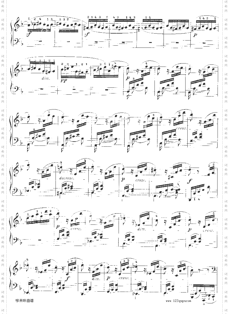 暴风雨-d小调第十七钢琴奏鸣曲-Op.31—2-贝多芬