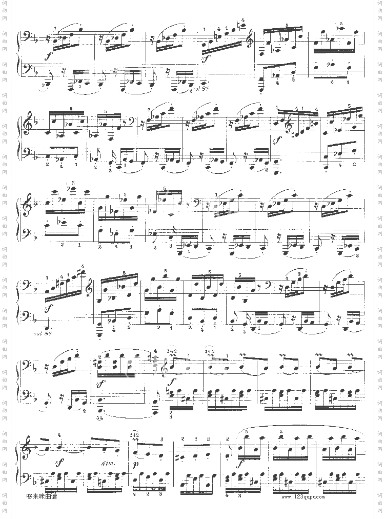 暴风雨-d小调第十七钢琴奏鸣曲-Op.31—2-贝多芬