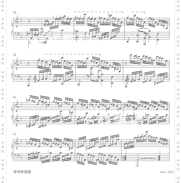 F大调练习曲-肖邦