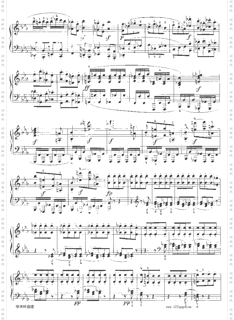 第十三钢琴奏鸣曲-Op.27No.1-贝多芬