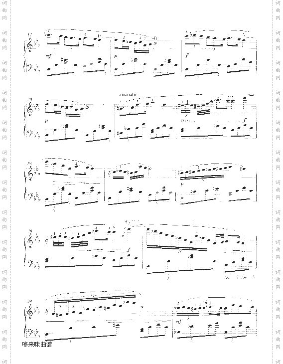 夜曲21号作品c小调遗作-肖邦