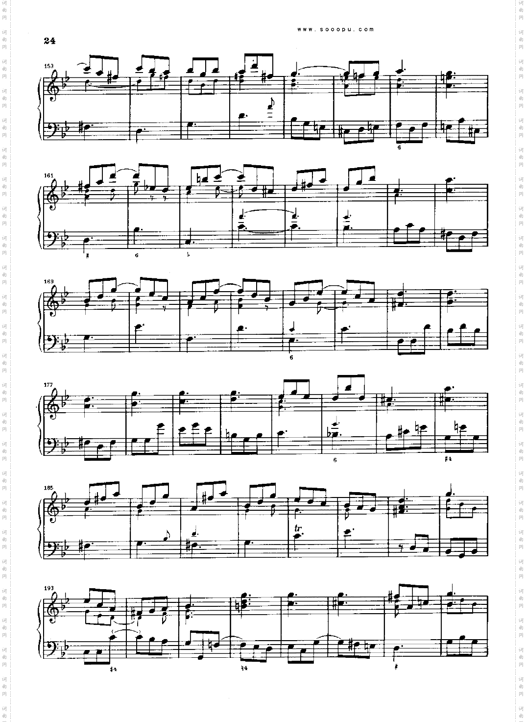 g小调奏鸣曲k88.L36键盘类钢琴