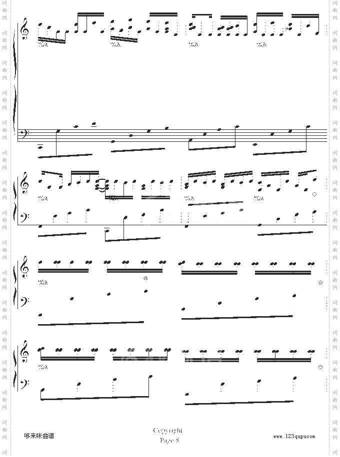 卡农-情感100%-帕赫贝尔-Pachelbel