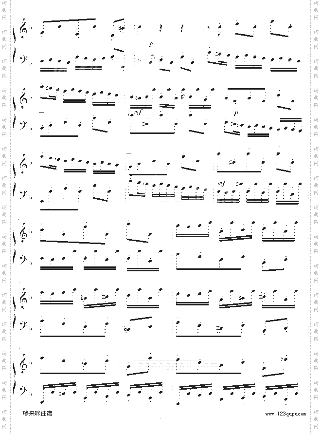 二部创意曲-NO.8-巴赫