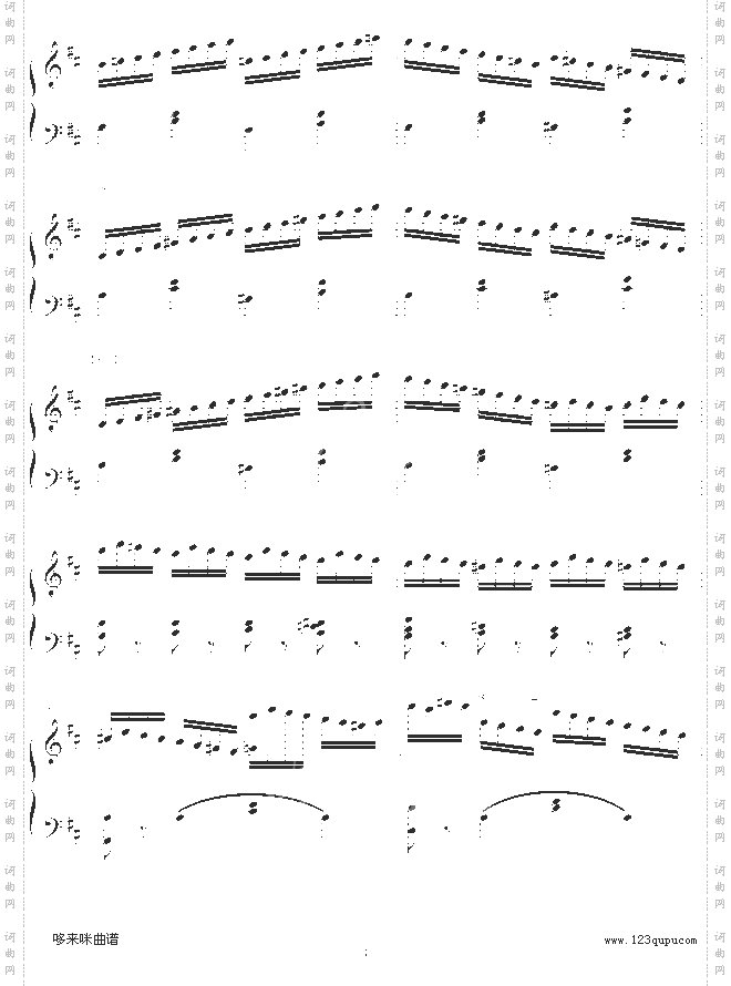 练习曲-Op.740No.3-车尔尼