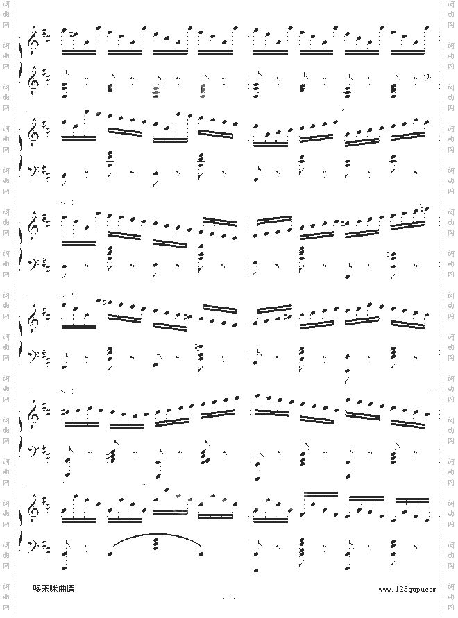 练习曲-Op.740No.3-车尔尼