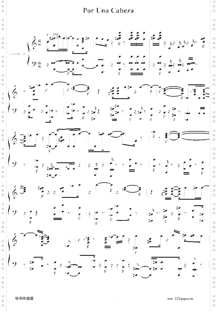 PorUnaCabeza-dengguobiao