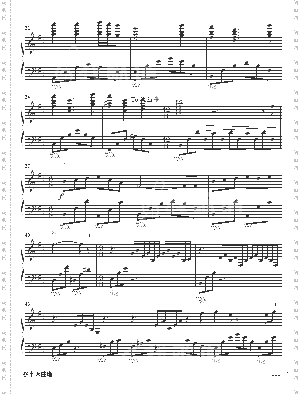 当他远离时-克莱德曼