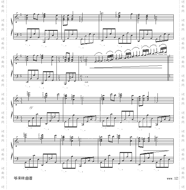 蓝色的爱-dtsrichard版-克莱德曼