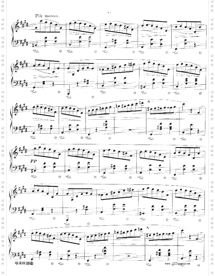 钢琴圆舞曲64-2-肖邦