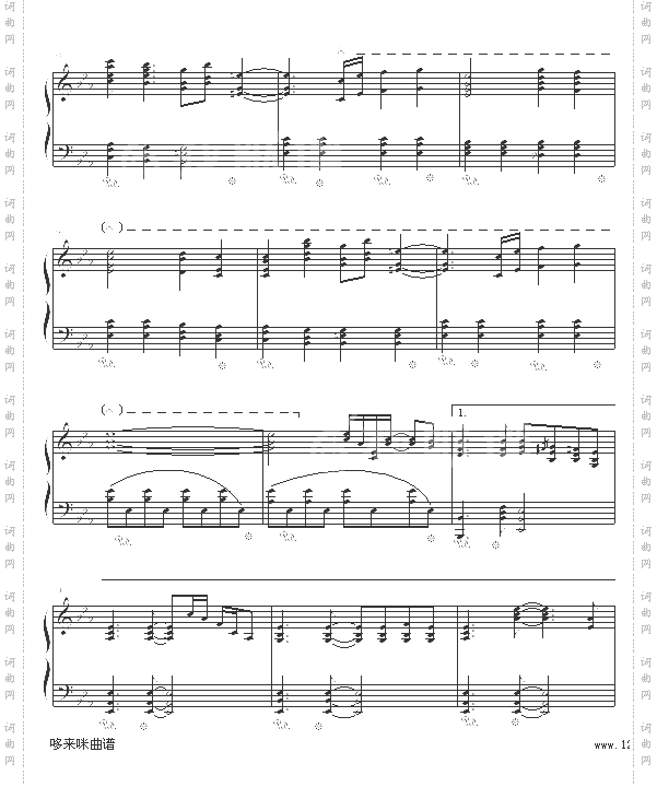 忧郁河上的桥-克莱德曼