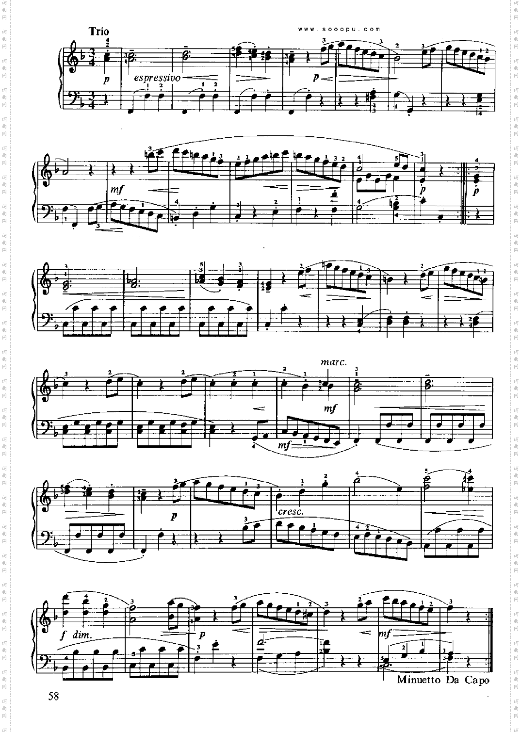 小奏鸣曲键盘类钢琴