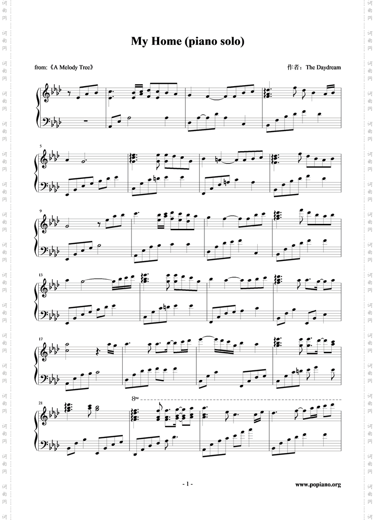 MyHomepianosolo
