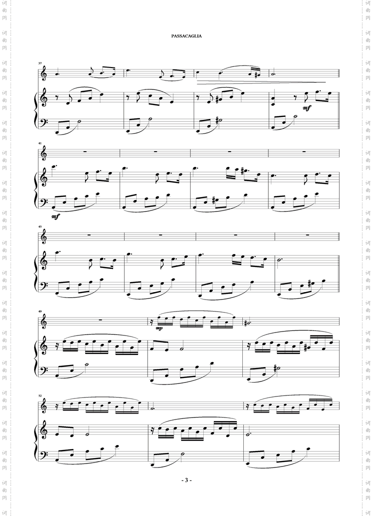 Passacaglia
