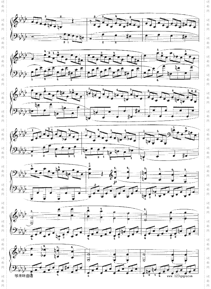 f小调第一钢琴奏鸣曲-贝多芬