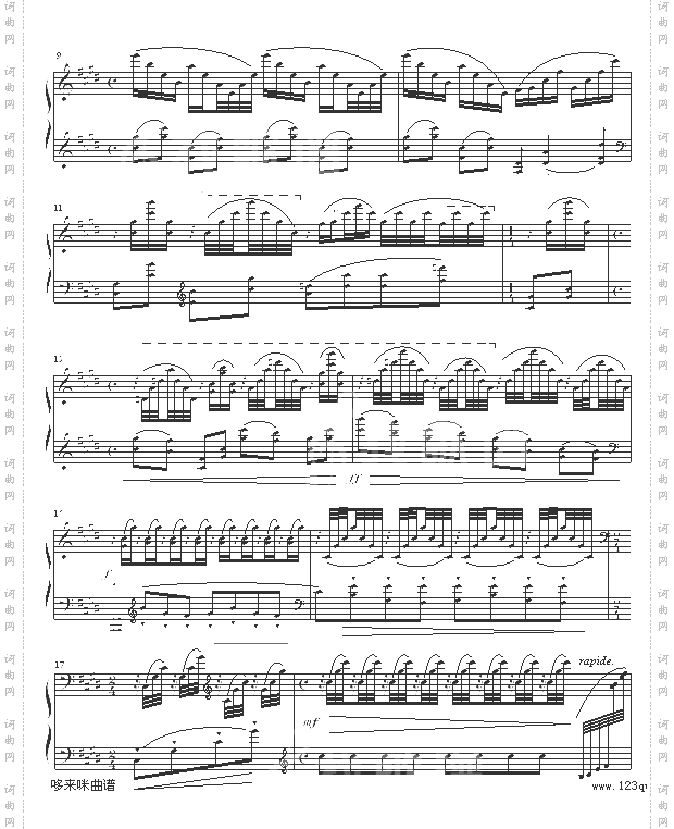 水之嬉戏-拉威尔-Ravel