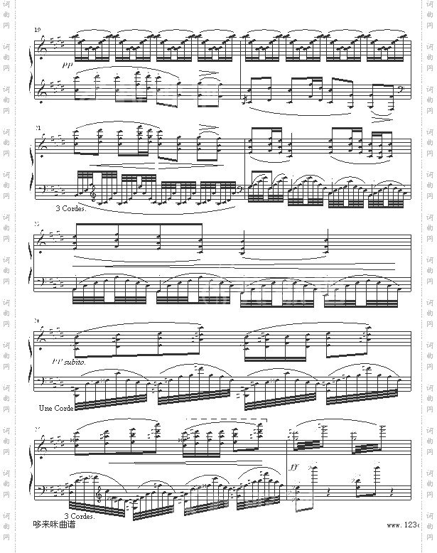 水之嬉戏-拉威尔-Ravel