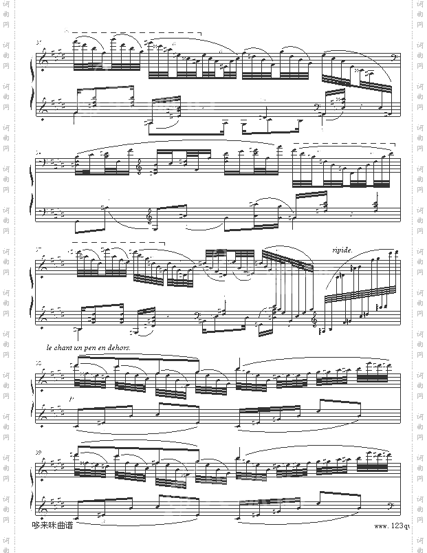 水之嬉戏-拉威尔-Ravel