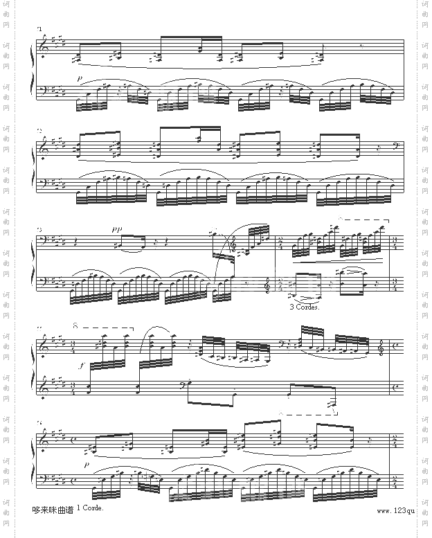 水之嬉戏-拉威尔-Ravel