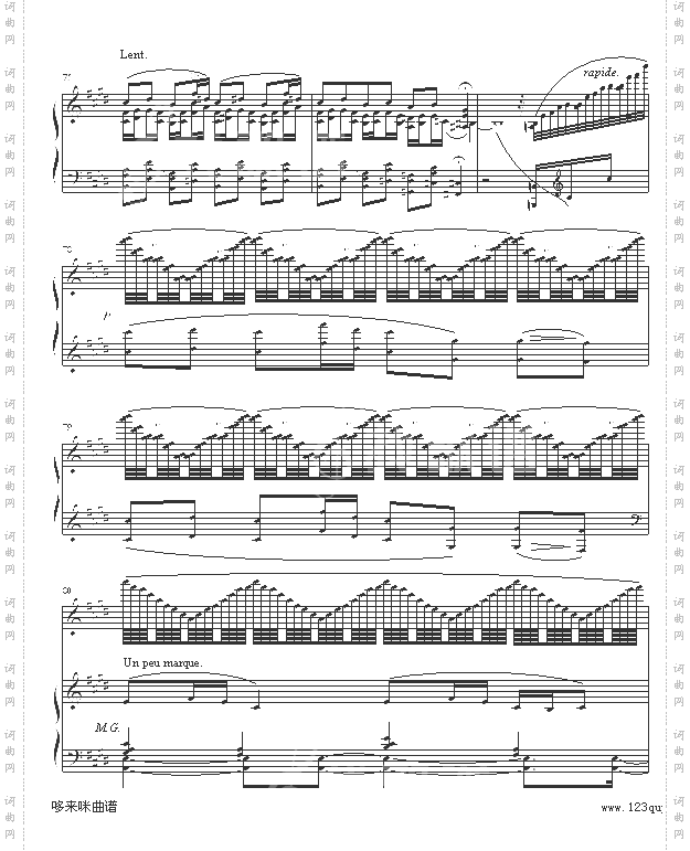 水之嬉戏-拉威尔-Ravel