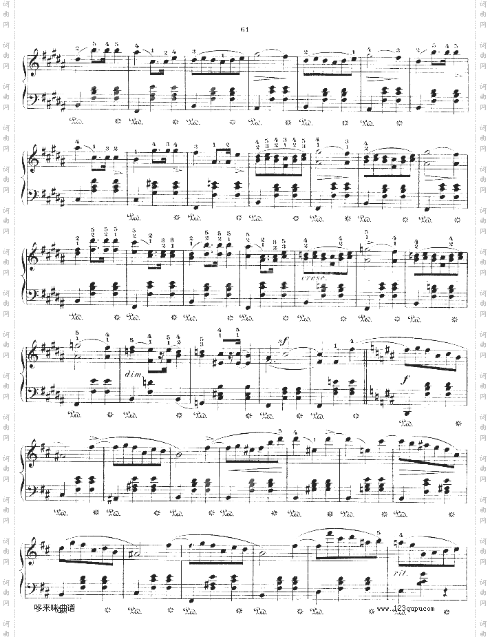 b小调圆舞曲作品69号之2-肖邦