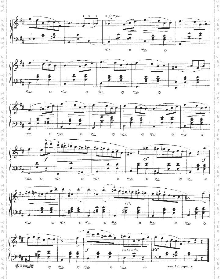 b小调圆舞曲作品69号之2-肖邦