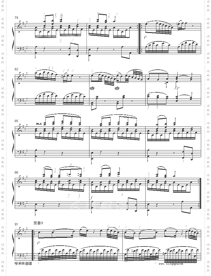 A大调钢琴奏鸣曲K331-寒风-莫扎特