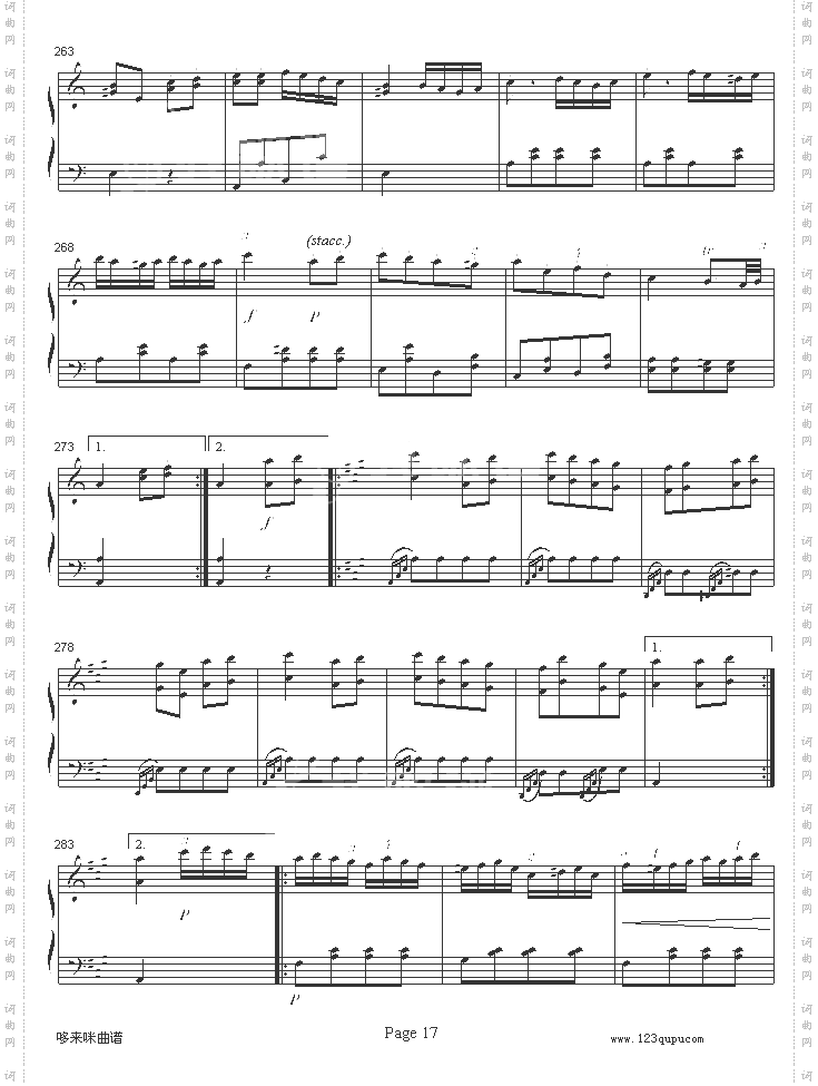 A大调钢琴奏鸣曲K331-寒风-莫扎特