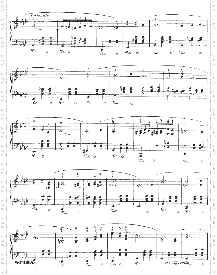 降A大调圆舞曲作品42-肖邦