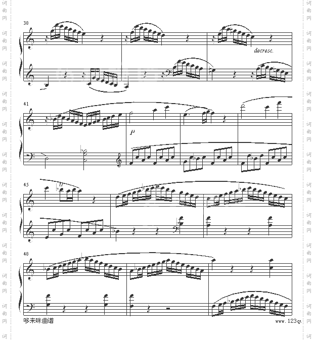 奏鸣曲SonatasK545-莫扎特