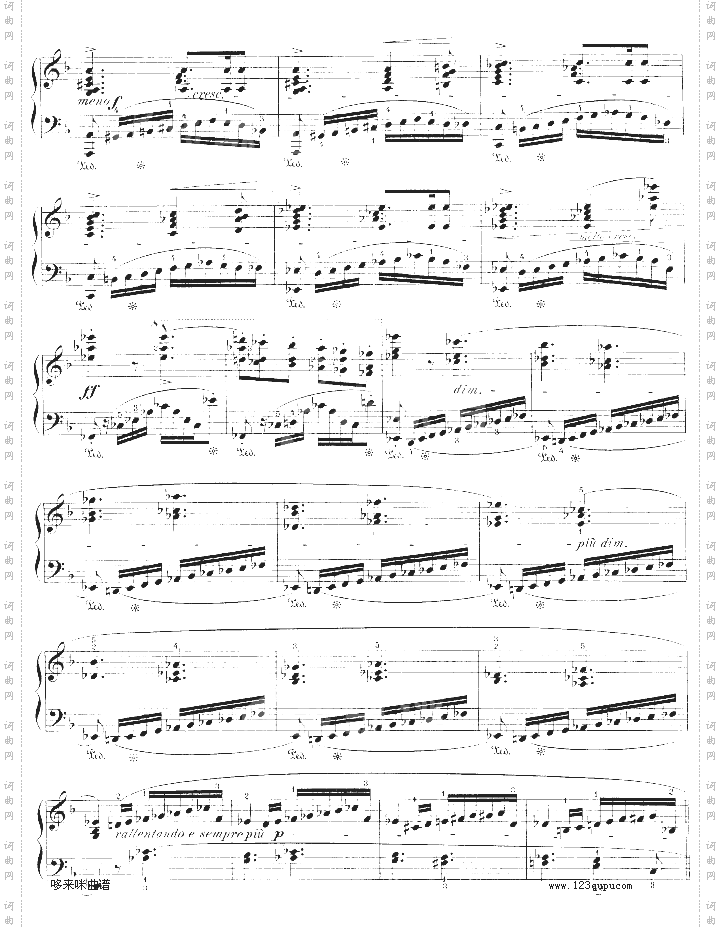 F大调第二叙事曲-肖邦