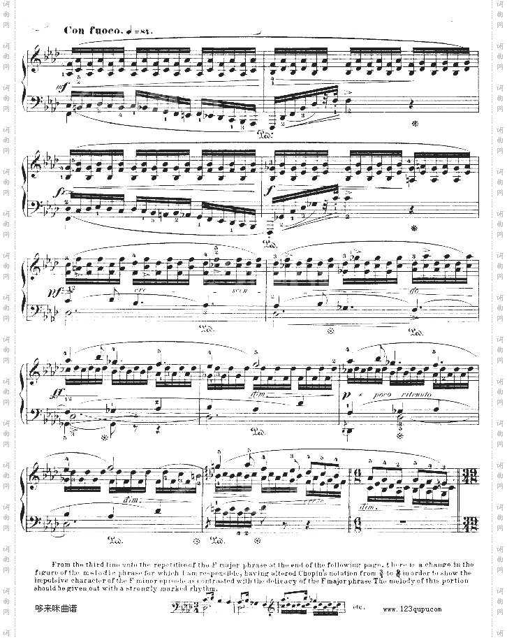 F大调夜曲作品15号-NocturneOp.15No.1-肖邦