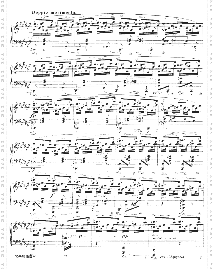 升F大调夜曲作品15号-NocturneOp.15No.3-肖邦