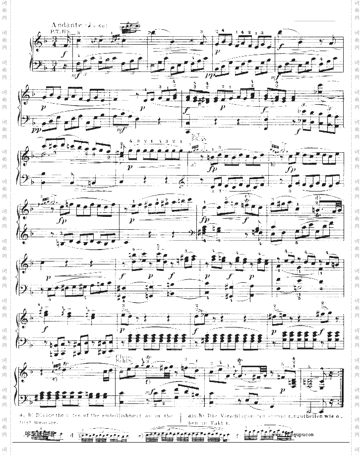 C大调钢琴奏鸣曲K279-莫扎特