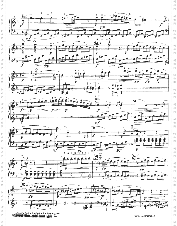 C大调钢琴奏鸣曲K279-莫扎特