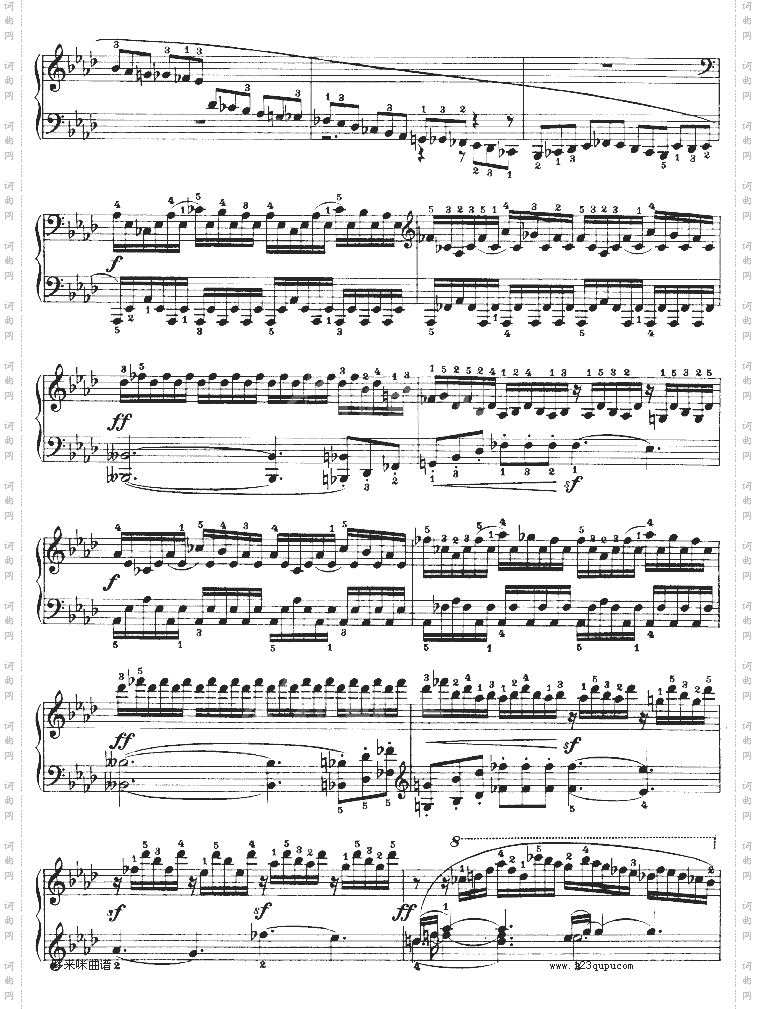 热情奏鸣曲-作品57号第二十三钢琴奏鸣曲-贝多芬