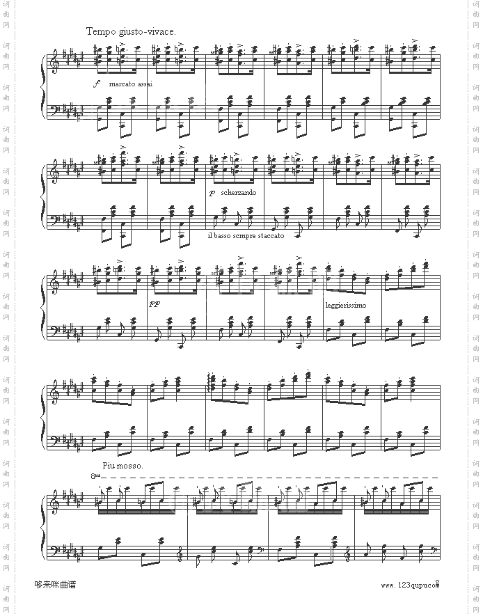 匈牙利狂想曲第二号-李斯特