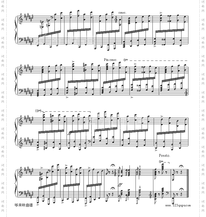 匈牙利狂想曲第二号-李斯特