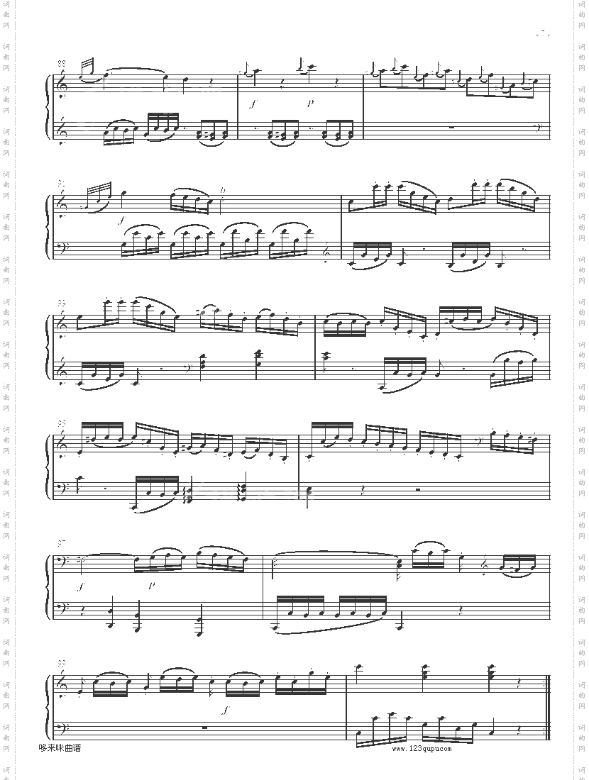 奏鸣曲SonatasK279Mvt.1-莫扎特