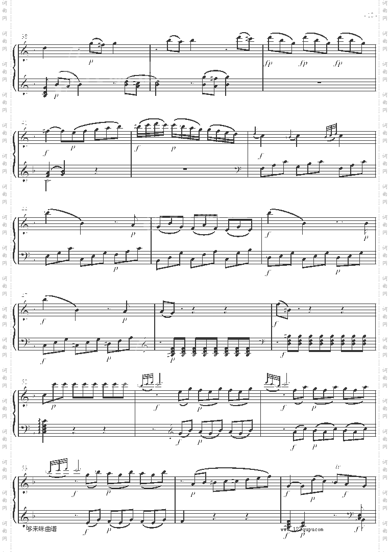 奏鸣曲SonatasK279Mvt.2-莫扎特