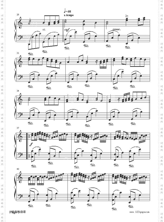 Canonwithpiano-帕赫贝尔-Pachelbel