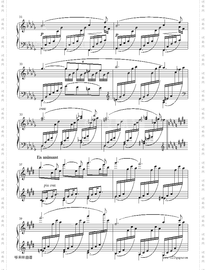 ClairdeLune-德彪西